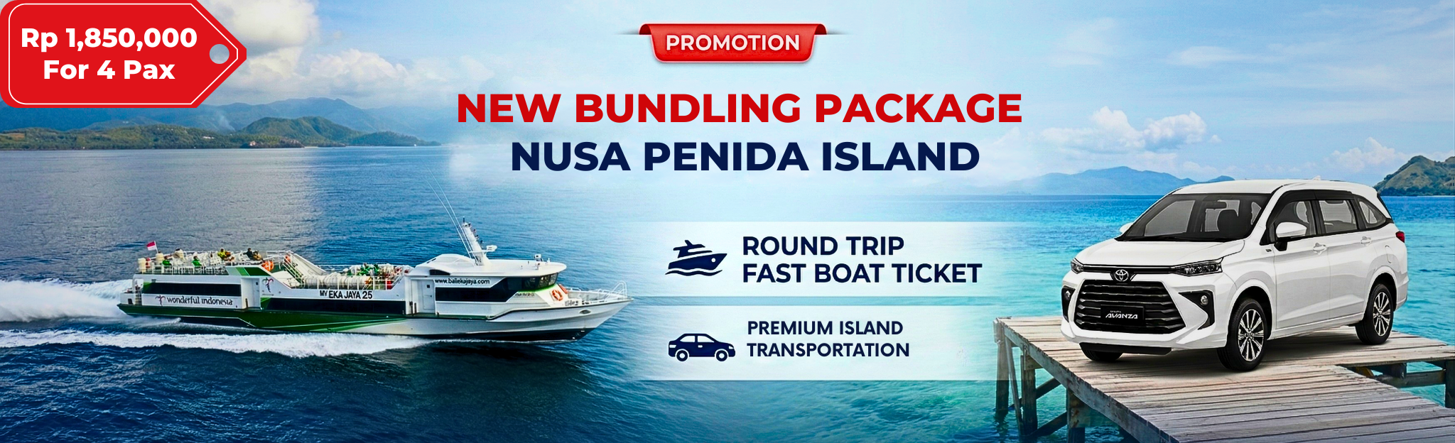 Nusa Penida Private Group Bundle - Only IDR 1.850.000